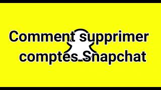 Supprimer un compte Snapchat en toute sécurité Guide complet  désactiver votre Compte Snapchat [upl. by Perl]