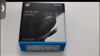 Best headphones for music production  Sennheiser HD 490 Pro smartphone music producer [upl. by Irvin]