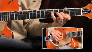 Merle Travis Style Guitar Lesson  GuitarInstructorcom preview [upl. by Aninotna566]