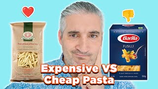 Is Expensive PASTA Better Then Cheap Pasta [upl. by Alisa]