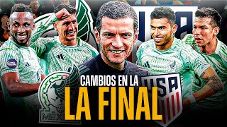 ASÍ SERÁ la ALINEACIÓN de MÉXICO vs ESTADOS UNIDOS [upl. by Eednar]