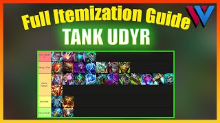 Tank Itemization Guide  Udyr Explained  WilliefknP [upl. by Llib]