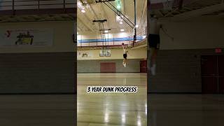 6’0 Dunker 3 year progress 1821 ytshorts shorts sports [upl. by Ahsad]