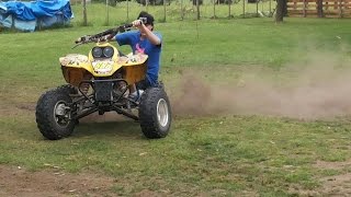 Trx 400 al corte gopro [upl. by Hildagard]