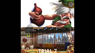 KOF XIII CHIN GENTSAI KOF TRIAL 7 [upl. by Ardeid333]