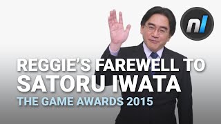 Reggie FilsAimes Farewell to the Late Satoru Iwata  The Game Awards 2015 [upl. by Jeanna]