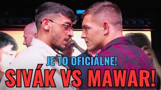 VAŠEK SIVÁK VS MAWAR RŮŽIČKA  oficiálne potvrdené  vSkratke [upl. by Aenil]