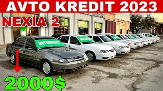 AVTO KREDIT NARXLARI 2023АВТО КРЕДИТ НАРХЛАРИ 2023AVTO KREDIT 2023 [upl. by Giverin576]