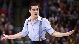 Canadian figure skater backflips his way to Cup of Russia up against Javier Fernández  CBC Sports [upl. by Eimia867]