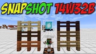 Minecraft 18 Snapshot 14w32b  More Fence Colors amp Disco Beacons [upl. by Alethea791]