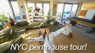 my NYC penthouse apartment tour 13050month in Brooklyn [upl. by Boylan]