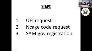 GRANTS Information Session  SAMgov registration [upl. by Airdnua786]