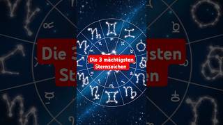 Die 3 mächtigsten sternzeichen horoskop fakten steinbock löwe skorpion orakel astrologie [upl. by Aihtnyc]