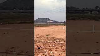 Palar River Bridge and Hill Temple from other side things I see on my ride subscribe vlogs solo [upl. by Sirromed]