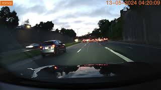 Stupid Driver Hit Me “Dashcam” Sprain Brook Parkway [upl. by Buyers312]