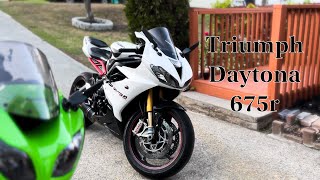 2013 DAYT 675r  REVIEW  Walkaround  supersport  WORTH IT [upl. by Lesko]