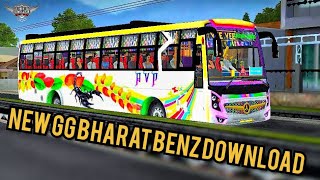 New GG BHARAT BENZ Download bus Simulator lndonesia [upl. by Akino16]