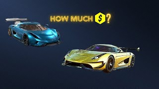 How Much Money Is Do I Need To Get A Maxed Out Koenigsegg Regera [upl. by Farland]