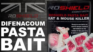 Roshield Pasta Bait Sachets Difenacoum [upl. by Selia]