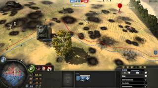 Company of Heroes 1  Angoville Wehrmacht  Zarko vs BKMod [upl. by Eveleen]