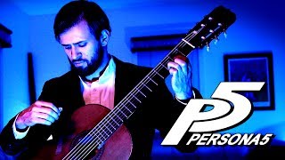 Persona 5 Guitar Cover  Velvet Room Aria of the Soul  Sam Griffin [upl. by Eseeryt]