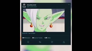 Berrus distory zamus dragonballsuper dragonball Gt [upl. by Jamila]