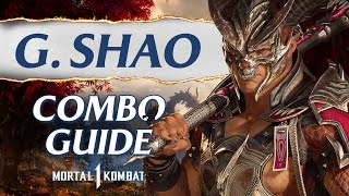 General Shao Combo Guide – Mortal Kombat 1 [upl. by Vaish]