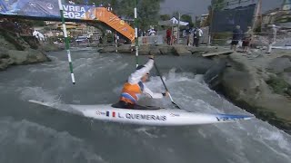 Lena Quemerais France  Womens Canoe SemiFinal  2024 ICF Canoe Slalom World Cup Ivrea Italy [upl. by Sidhu]