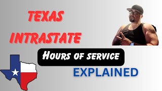 How Texas Intrastate HOS work Compared to the FMCSA Hours of Service trucking [upl. by Odlonyer553]