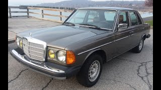 1983 MercedesBenz 300D Cold Start [upl. by Chap]