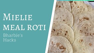 How To Make Mielie Maize Meal Roti [upl. by Ivett]