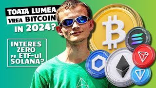 TOATA LUMEA VREA BITCOIN IN 2024  Ethereum Chainlink Immutable si Ton au vesti interesante [upl. by Jaffe]