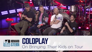 Coldplay on Bringing Their Kids on Tour [upl. by Ynaffad153]