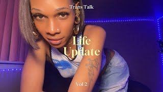 Trans Talk Vol 2 9 Months HRT Update Life Lately amp Transparency [upl. by Deehsar]