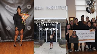 Esthetician School Graduation  Mini Vlog  Aveda Arts [upl. by Merrow292]