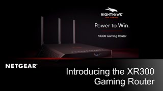 Introducing the XR300 Nighthawk Pro Gaming WiFi Router  NETGEAR [upl. by Winer]