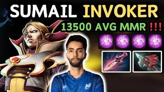 🔥 INVOKER Hitter Build Midlane By SUMAIL 737d 🔥 Invoker Gameplay From SUMAIL  Dota 2 [upl. by Dlnaod]