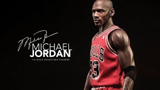 ENTERBAY NBA 14 麥可喬丹 Michael Jordan HD1015 開箱 [upl. by Neliak335]