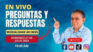 🔴 En Vivo modalidad40 modalidad10 Preguntas y respuestas ¡En vivo ¡2 horas [upl. by Aramoix]