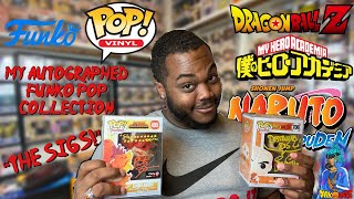 quotTHE SIGSquot COLLECTION  My SignedAutographed Funko Pops [upl. by Borek]