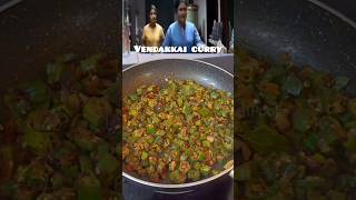 Vendakkai poriyal recipe  Urvasi mam style vendakkai curry  Ladiea finger curry recipe fypシ゚viral [upl. by Gelhar]