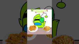 Macaroni with the chicken strips AA petsgamer capcut shorts animation edit fyp lol [upl. by Nadean242]