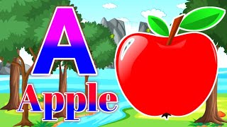 A for apple  अ से अनार  abcd  phonics song  a for apple b for ball c for cat  abcd song  abcde [upl. by Galloway479]