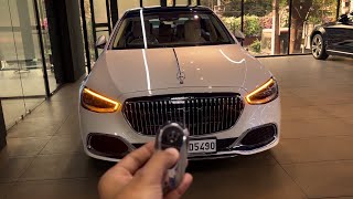 Maybach S580 Coolest Features amp Tech  Like a 7 star Hotel [upl. by Aek]