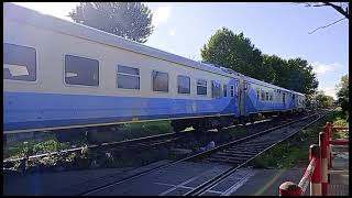 ferrocarriles argentinoslarga distancia por José León Suárez  bs as  argentina línea MITRE [upl. by Babs]