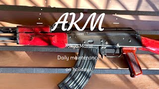 AKM  Daily Maintenance on Holidays  Tokyo Marui GBB [upl. by Alin]