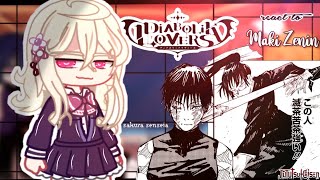 Diabolik Lovers react a Yui as Maki Zenin Gacha Club Jujutsu Kaisen • anime spoilers • 🇧🇷🇺🇸 [upl. by Amehsyt938]