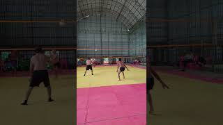 old man volleyball 2 vs 2 match supper spike volleyball world volleyball part 312 [upl. by Adnopoz549]