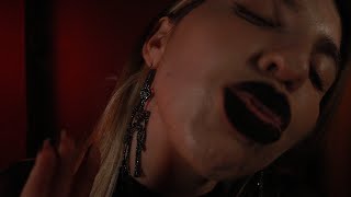 KISSING YOUR SCREEN ASMR  BLACK LIPSTICK EDITION 🎃 Mouth Sounds amp Visual Triggers [upl. by Auka575]