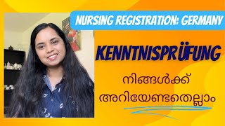 German Nursing Registration Exam Kenntnisprüfung Anpassungslehrgang Nursing Adaptation Program [upl. by Rosamond]